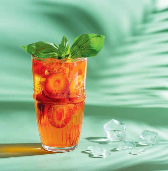 domashnij-limonad-klubnik-bazilik Натурально вкусно: домашний лимонад
